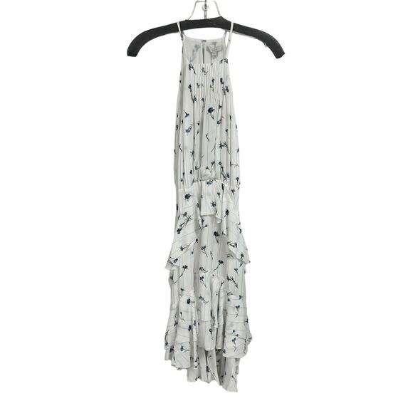 NWT Joie Porcelain Lamberta High Low Floral Print Sleeveless Dress 2 - Picture 2 of 7